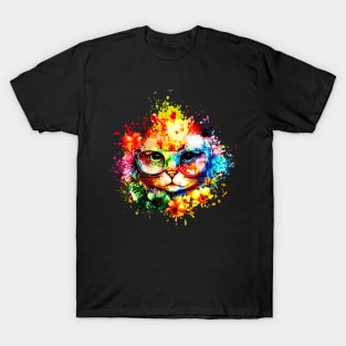 kitten watercolor T-Shirt